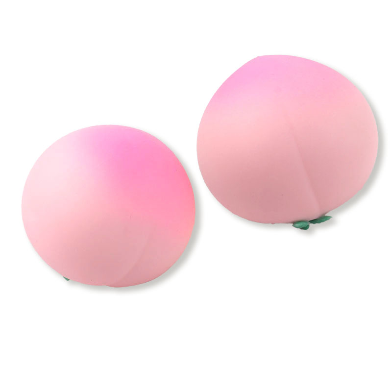 Peach Squeeze Toy